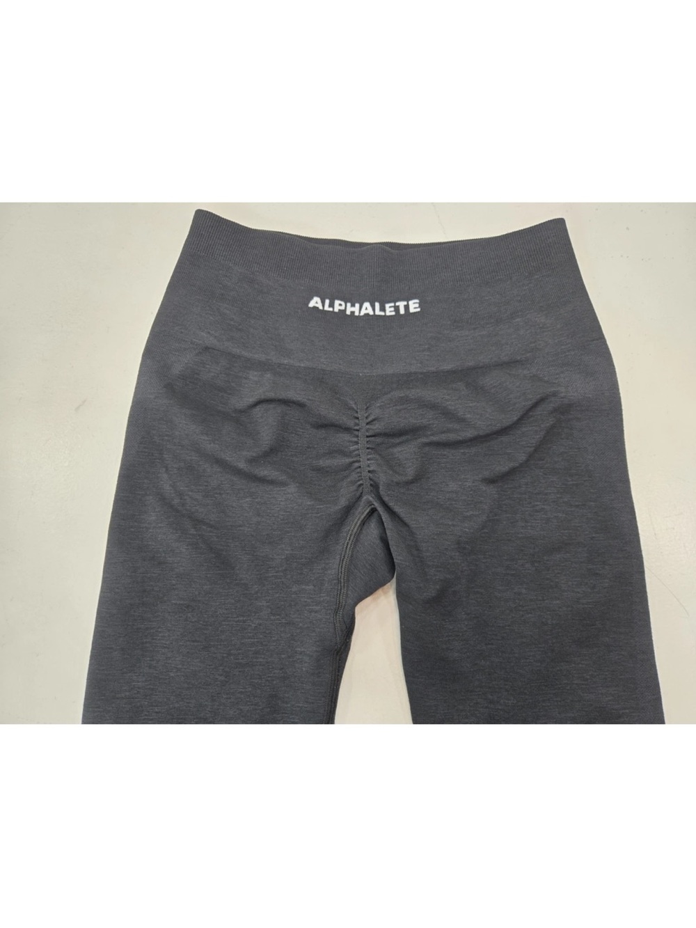 Alphalete Pump Seamless Scrunch Ruched Leggings Black Size XS/S Womens